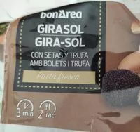 Mängden socker i Gira-sol amb bolets i trufa