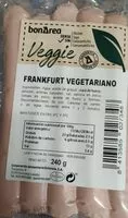Mängden socker i Frankfurt vegetariano