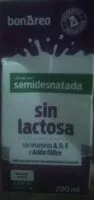 Mängden socker i Leche UHT semidesnatada sin lactosa