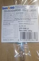 Mängden socker i Coca de chicharrones