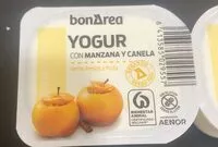 Mängden socker i Yogur con manzana y canela