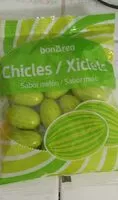 Mängden socker i Chicles  sabor melón