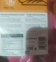 Mängden socker i Pan cristal
