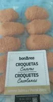 Mängden socker i Croquetas caseras de jamon iberico