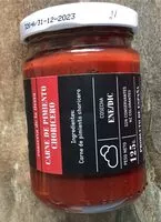 Mängden socker i Carne de pimiento choricero