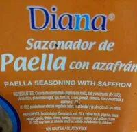 Mängden socker i Sazonador de paella con azafran