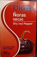 Mängden socker i Ñoras secas