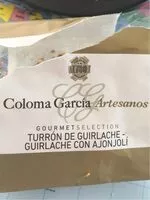 Mängden socker i Turrón de guirlache