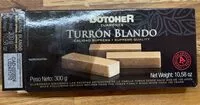 Mängden socker i Turron blando