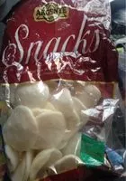 Mängden socker i Chips de crevettes Snacks