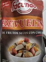 Mängden socker i Revuelto de frutos secos