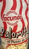 Mängden socker i Palomitas Facundo