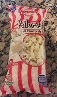 Mängden socker i Palomitas al punto de sal