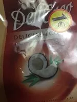 Mängden socker i Delicias de coco