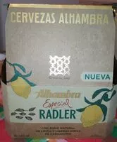 Mängden socker i Alhambra Radler