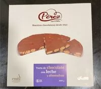 Mängden socker i Torta de chocolate con leche y almendras