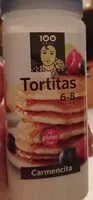 Mängden socker i Tortitas