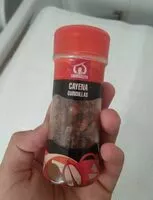 Mängden socker i Cayena guindillas