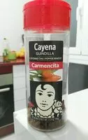 Mängden socker i Cayena guindilla