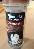 Mängden socker i Pimienta Negra Molida