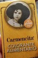 Mängden socker i Colorante alimentario