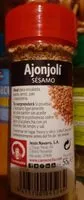 Mängden socker i Ajonjolí (sésamo)
