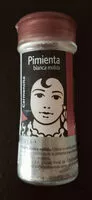 Mängden socker i Pimienta blanca molida