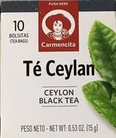 Mängden socker i Té ceylan