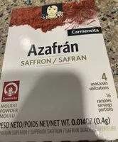 Mängden socker i Azafran