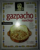 Mängden socker i Gazpachos Manchegos