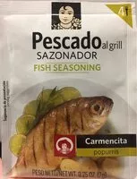 Mängden socker i Sazonador de pescado al grill