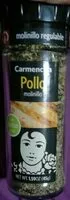 Mängden socker i Especias para pollo