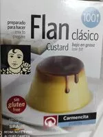Mängden socker i Flan clásico 100s