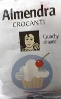 Mängden socker i Crunchy almond