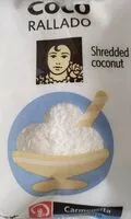 Mängden socker i Coco rallado