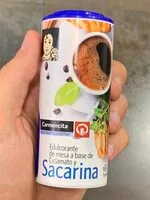 Mängden socker i Edulcorante de mesa a base de Ciclamato y Sacarina