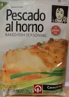 Mängden socker i Sazonador para pescado al horno