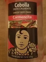 Mängden socker i Cebolla frita crujiente