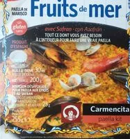 Mängden socker i Kit pour paella aux fruits de mer