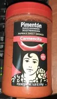 Mängden socker i Pimentón dulce ahumado