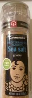 Mängden socker i Mediterranean smoked sea salt