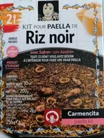 Mängden socker i Kit pour paella de riz noir