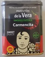 Mängden socker i Pimenton de la vera