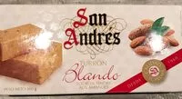 Mängden socker i Turrón blando