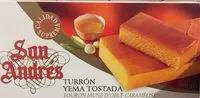 Mängden socker i Touron jaune d'oeuf caramelisé