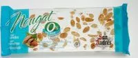 Mängden socker i Nougat sans sucres ajoutés