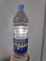 Mängden socker i Agua de manantial