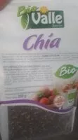 Mängden socker i Chia bio Valle bascón