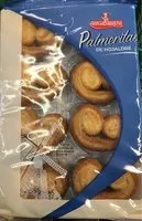 Mängden socker i Palmeritas de Hojaldre