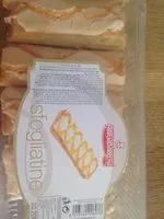 Mängden socker i Arruabarrena Biscuits Sfogliatine le paquet de 200 g